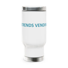 Stainless Steel Travel Mug with Handle, 14oz