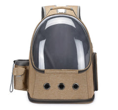 Small Pet Carrier Backpack Space Capsule