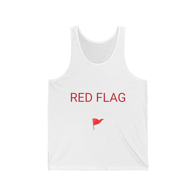 RED FLAG Unisex Jersey Tank