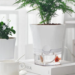 Automatic Water-Absorbing Flowerpot