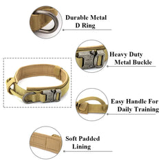 Dog Collar Tactical Style