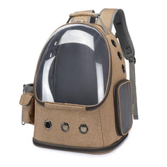 Small Pet Carrier Backpack Space Capsule